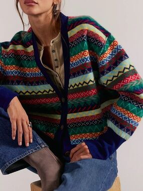 Free People Better Days Cashmere Cardigan - Sz Small